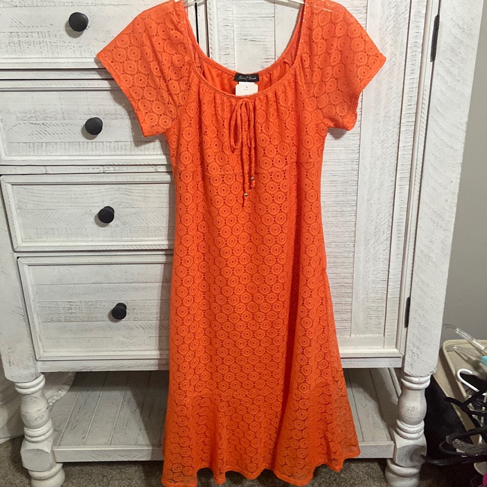 NWT Slinky Brand crochet dress